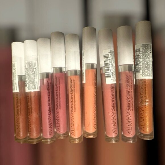 Almay Other - Almay Color + Care Lip Gloss Bunde 100,200,300,400,500, 600 New Sealed lot of 12